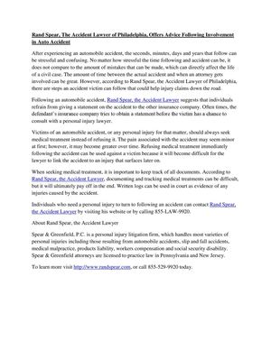 Rand Spear, the Accident Lawyer