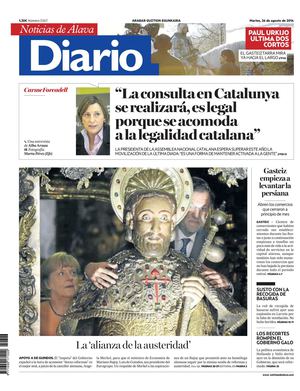 Diario de Noticias de Álava 20140826