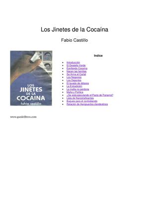 los jinetes de la cocaina
