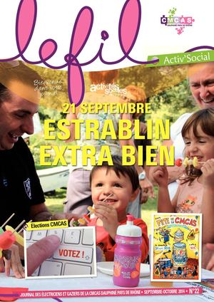 Journal Le Fil Activ'Social n°22 Septembre-Octobre 2014