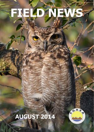 FIELD NEWS AUGUST 2014