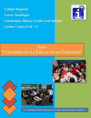 Educacion en Guatemala