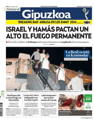 Noticias de Gipuzkoa 20140827