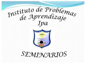SEMINARIOS IPA