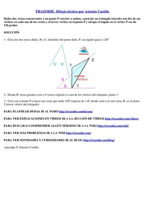 ejercicios de giros Cubierta con varias medianeras y un patio http://trazoide.com/foro/sistema-acotado/cubierta-con-medianeras-patio-t9426.html
