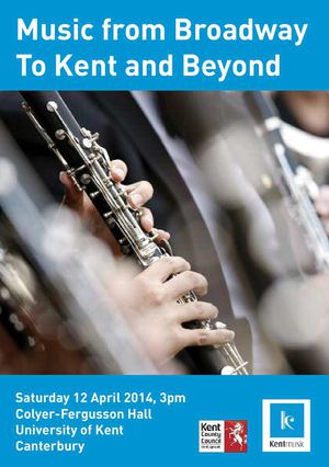 Kent Youth Wind Orchestra and Choirs Programme April 2014