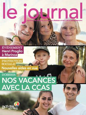 Le Journal des activités sociales 357 Septembre