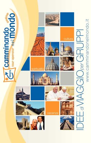 catalogo camminando nel mondo