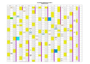 CALENDRIER 2014 2015