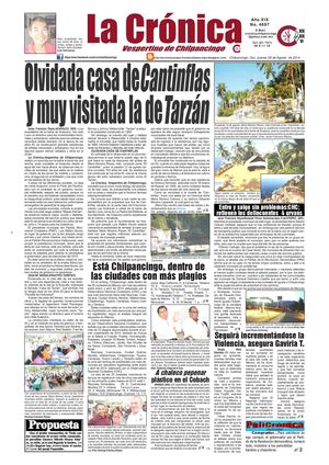 La Cronica Vespertino de Chilpancingo No.-4697