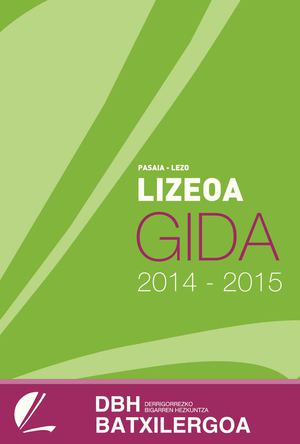 DBH-BATXeko Lizeo Gida 14-15