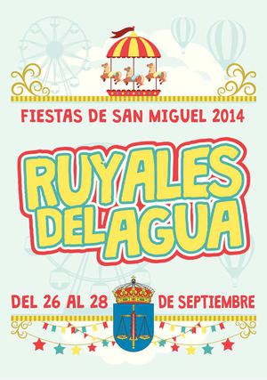 Programa de Fiestas Ruyales del Agua 2014