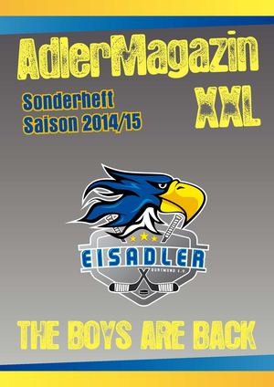 Eisadler Dortmund - Sonderheft zur Saison 2014/15