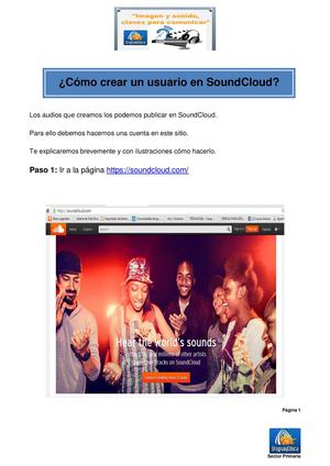 Usuario en SoundCloud