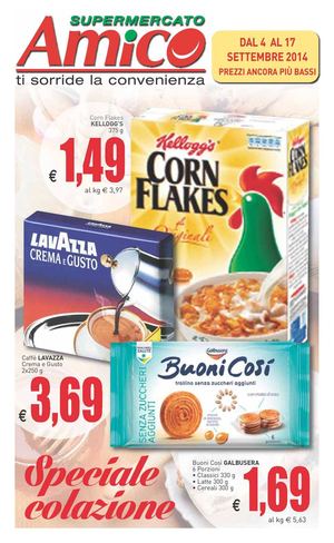 VOLANTINO DAL 4 SETT AL 17 SETT