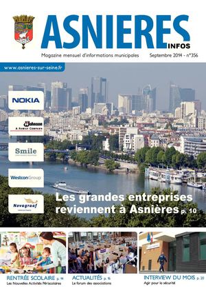 Asnières Info n°356 Septembre 2014