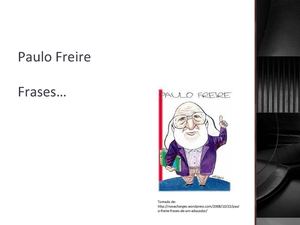Frases Paulo Freire