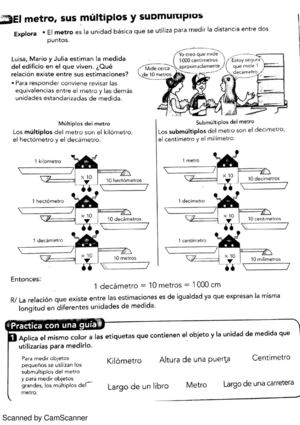 El Metro Multiplos y Submultiplos