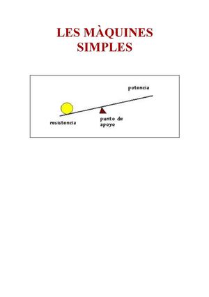 Les màquines simples