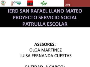 ACTIVIDAD PATRULLA ESCOLAR 4