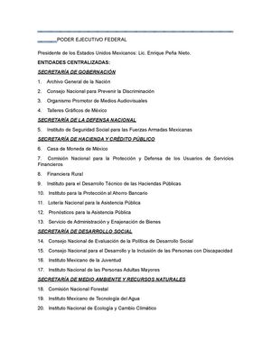 gobierno federal de mexico