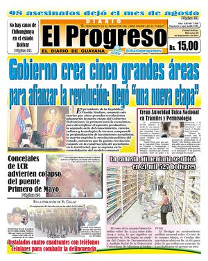 DIARIO EL PROGRESO EDICIÓN DIGITAL 03-09-2014