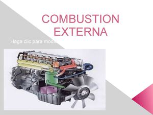 COMBUSTION EXTERNA