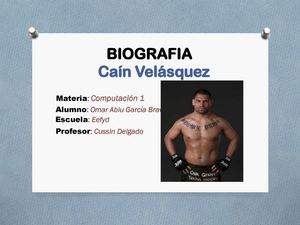 BIOGRAFIA cain