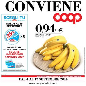 Volantino Coop Friuli 4-17 settembre