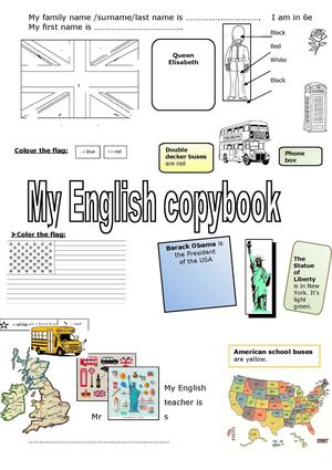 MY ENGLISH COPYBOOK