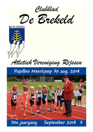 Clubblad AV Rijssen september 2014 no.3