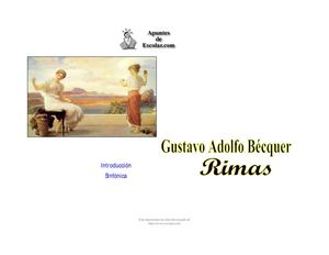 Rimas de Becquer