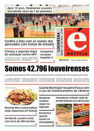Tudo é Noticia dia 04 de setembro de 2014