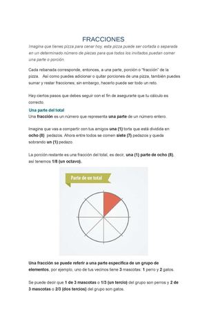 FRACCIONES