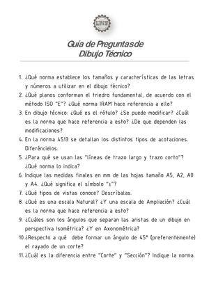 Guía de Preguntas Dib Tec