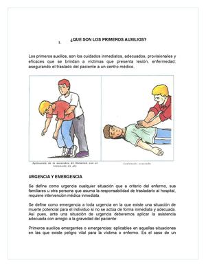cartilla primeros auxilios