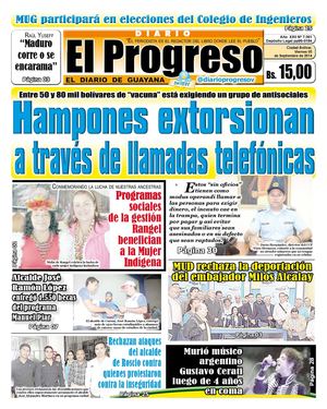 DIARIO EL PROGRESO EDICIÓN DIGITAL 05-09-2014