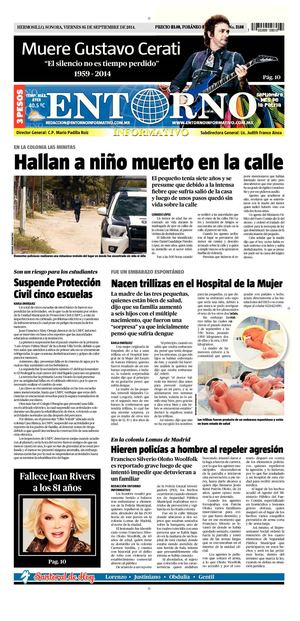 Entorno Informativo 5 de septiembre del 2014