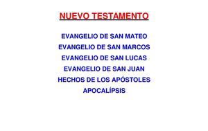 EVANGELIOS  DE LA BIBLIA