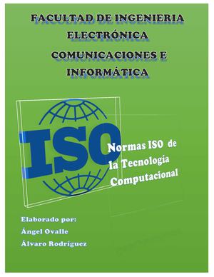Normas Computer Calaméo - Normas ISO de la Tecnología Computacional