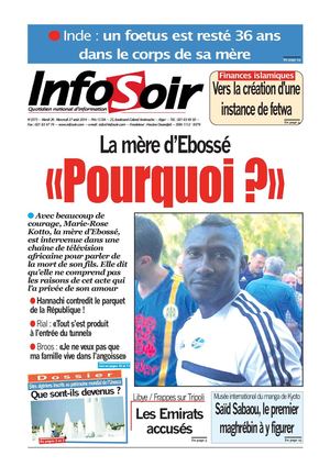 Edition du 26 août 2014