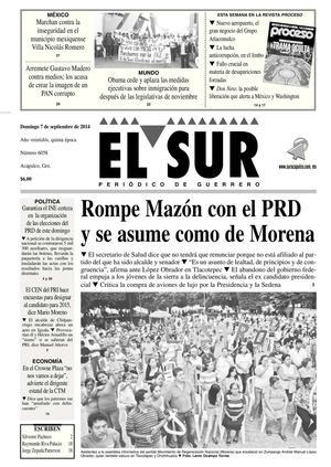 El Sur Domingo 07092014