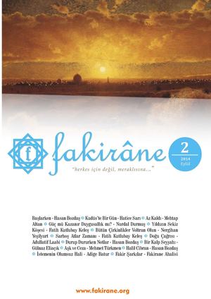 Fakirane E-Dergi - SAyı 1 Eylül 2014