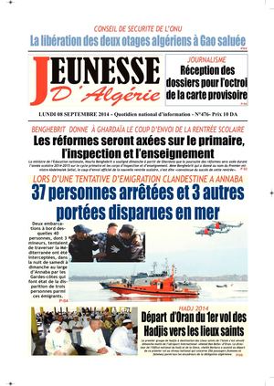 jeunesse d'algerie