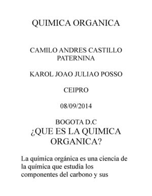 Quimica organica