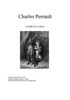 Perrault Charles - Caperucita Roja