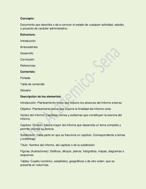 Tecnicas para la presentacion de informes administrativos 