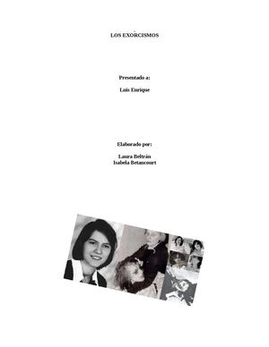 EXORCISMOS