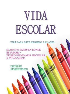 revista escolar