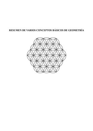 ASPECTOS BÁSICOS DE LA GEOMETRÍA 